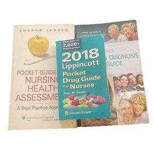 Bundle of 3-nursing manuals